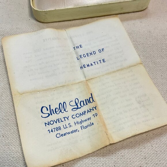 1950s Black Hematite Sterling Silver Jewelry Set – by Zeidell’s – Boxed - Picture 5 of 10